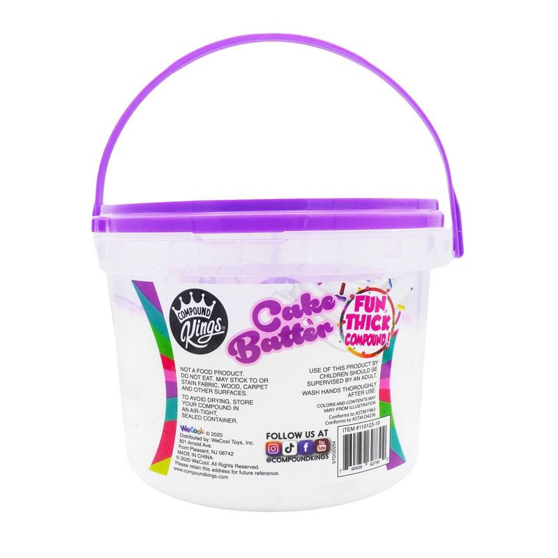 Compound Kings 3lb Bucket Cake Batter White Vanilla