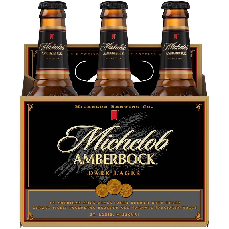 Michelob Amber Bock Beer - 6pk/12 fl oz Bottles