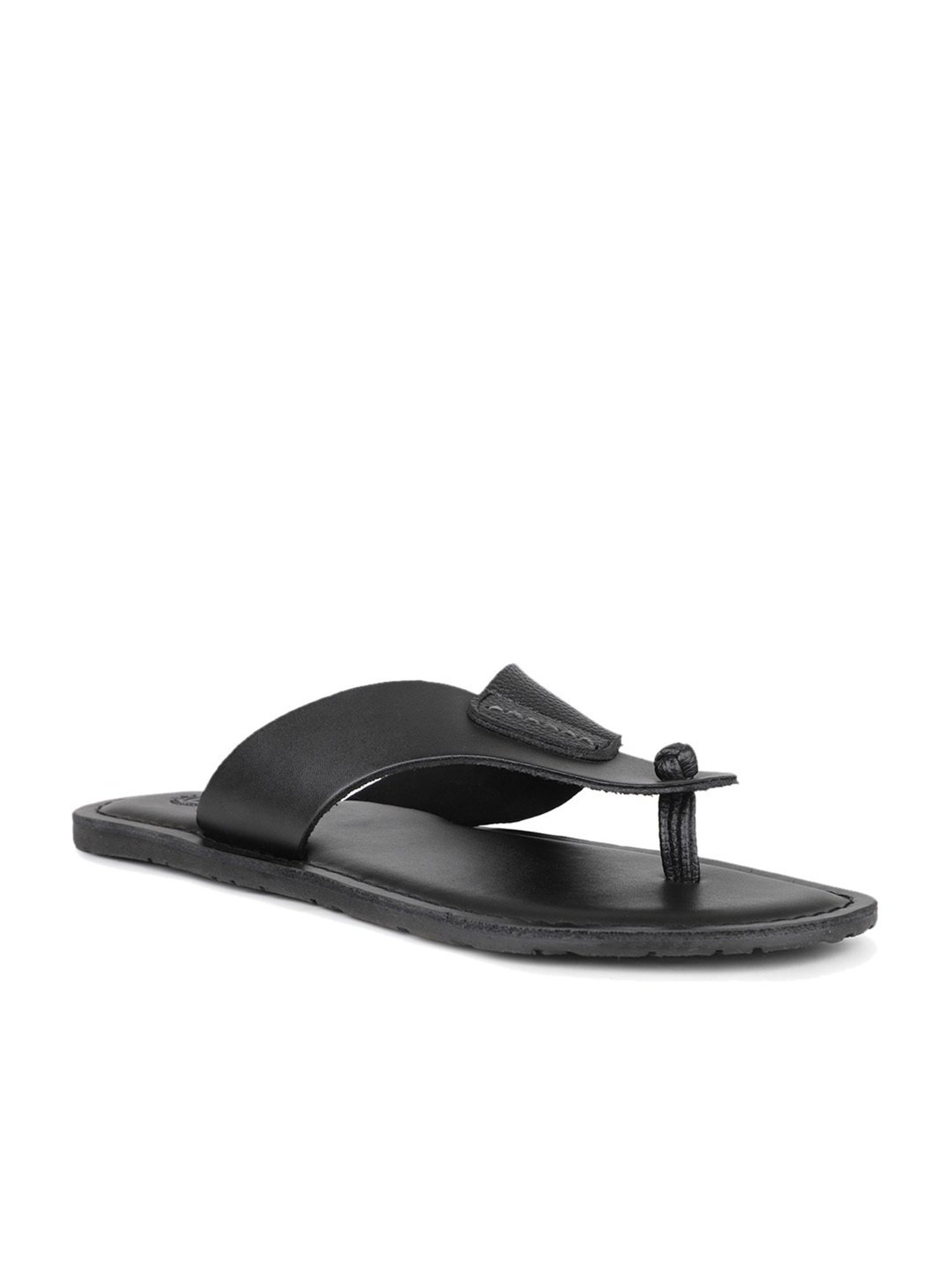 Privo by Inc.5 Men's Black Thong Sandals