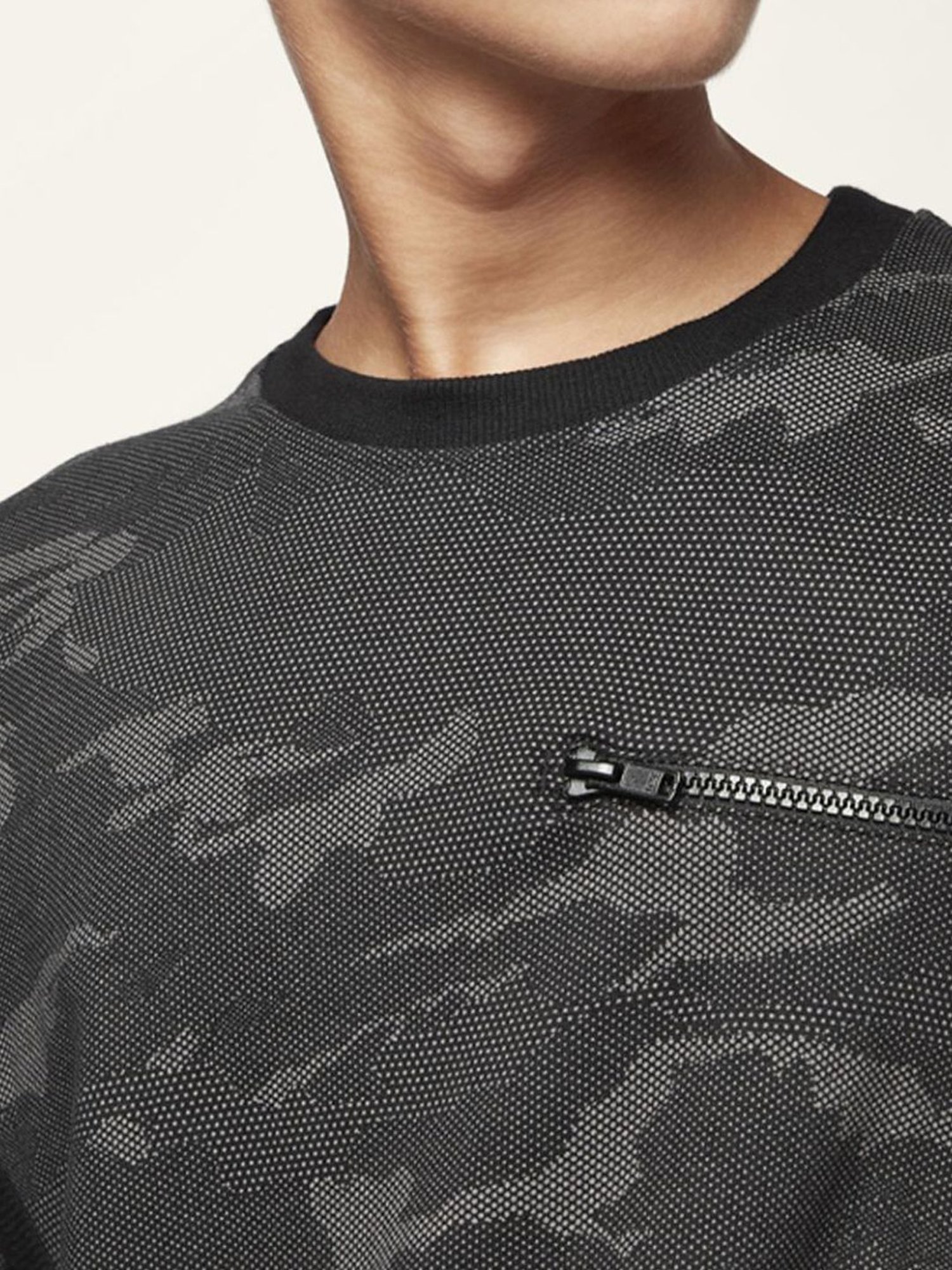 Coolsters by Pantaloons Kids Black Cotton Printed Full Sleeves Sweatshirt