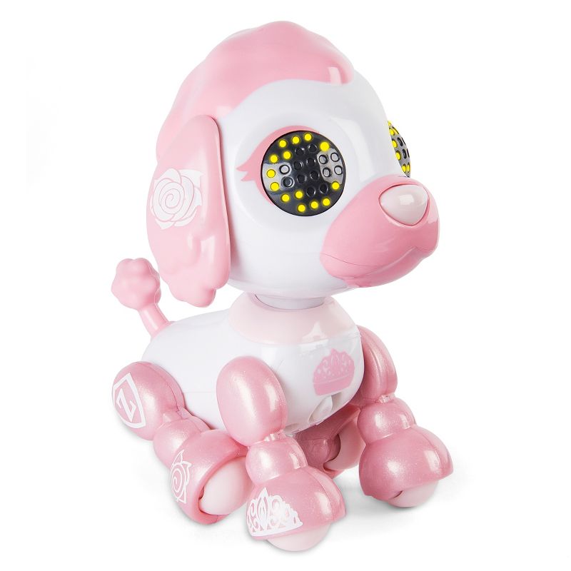 Zoomer Zupps Royal Pups Empress Poodle, Litter 4 - Interactive Puppy with Lights, Sounds and Sensors