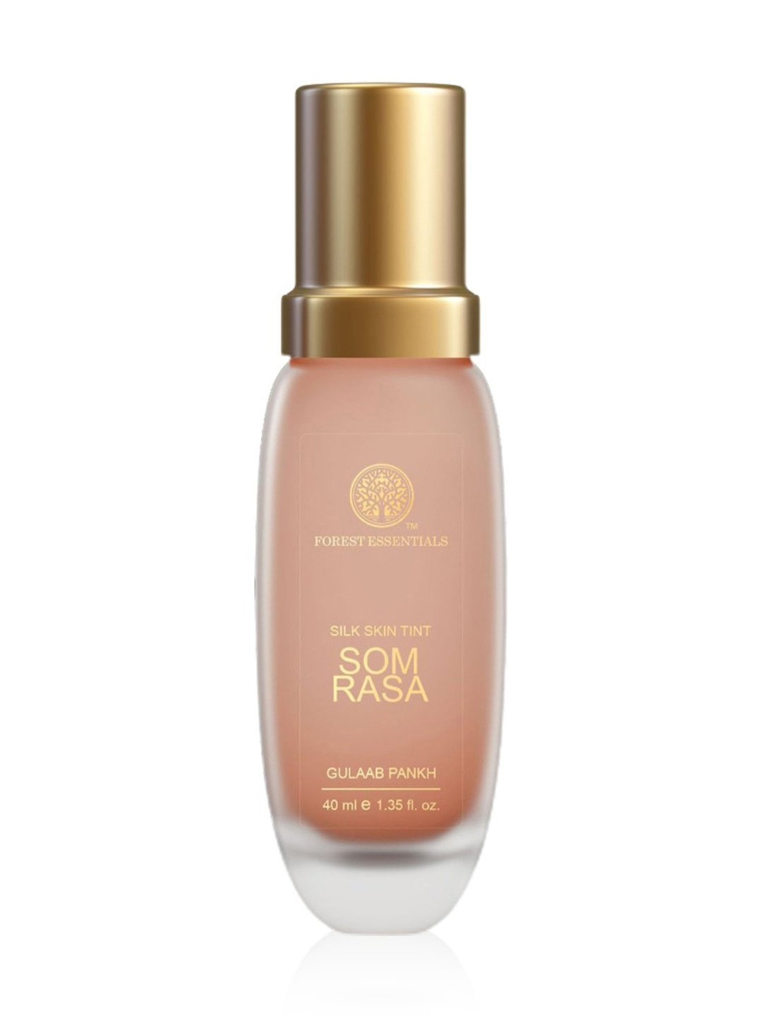 Forest Essentials Som Rasa Silk Tint Gulaab Pankh Foundation for Even Skintone - 40 ml