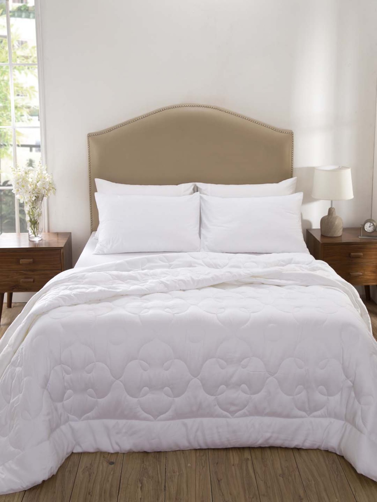 Maspar Essentials White Duvet Cover - Set of 1