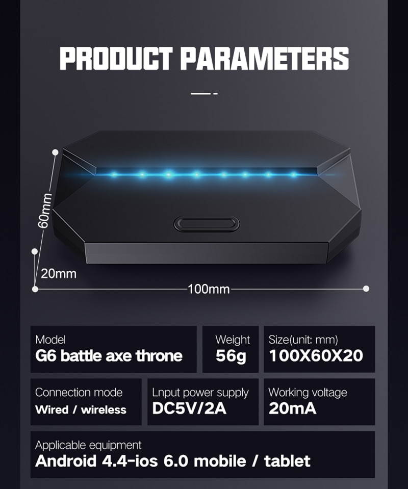 PUBG Controller Gaming Keyboard Mouse RGB Converte Android PUBG Mobile Gamepad USB Adapter For IPad For PS4 For XBox