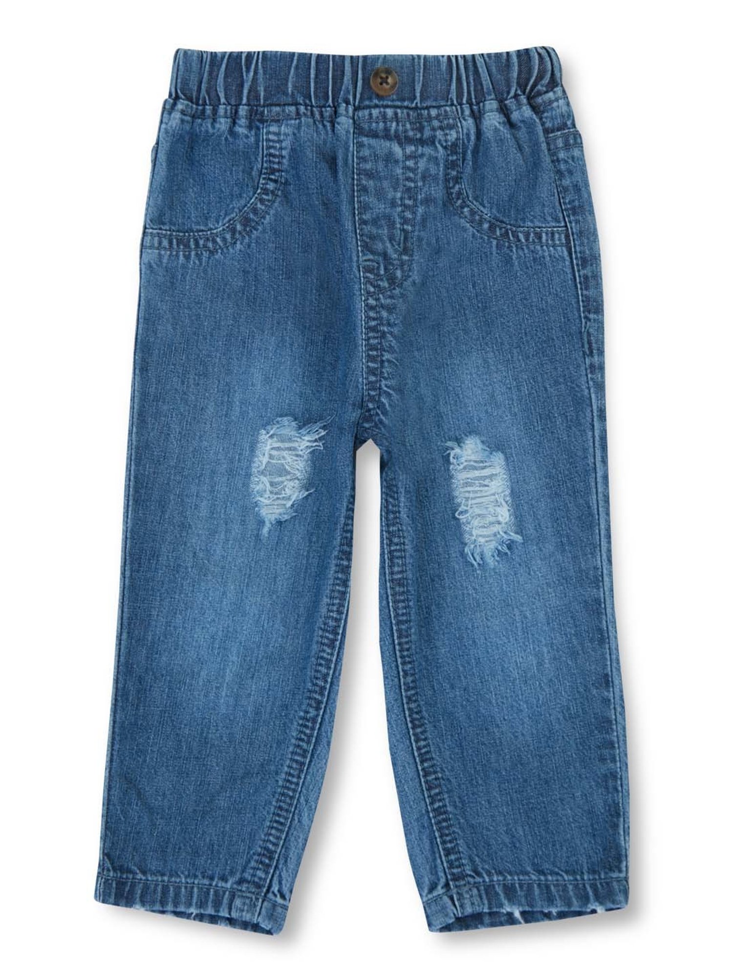GJ baby Kids Blue Distressed Jeans
