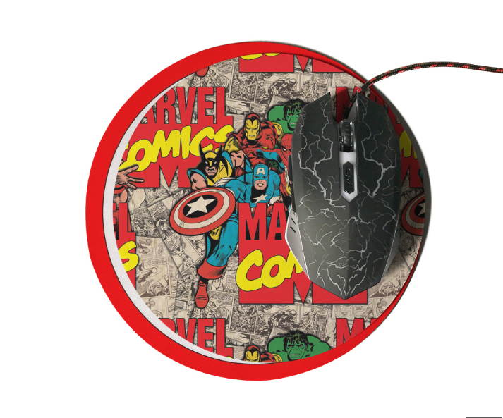 HXSJ Ergonomic Optical Office 2.4G Wireless Gaming Mouse Mice Adjustable 2400 DPI with 6 Buttons for Laptop PC Notebook Computer