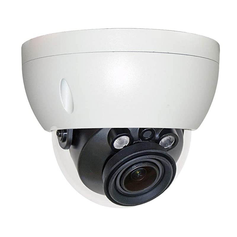 POE IP Dome Camera IPC-HDBW4433R-ZS 2.7-13.5mm, Motorized Varifocal Lens Optical Zoom Outdoor Security Camera with SD Slot H.265 IP67, IK10