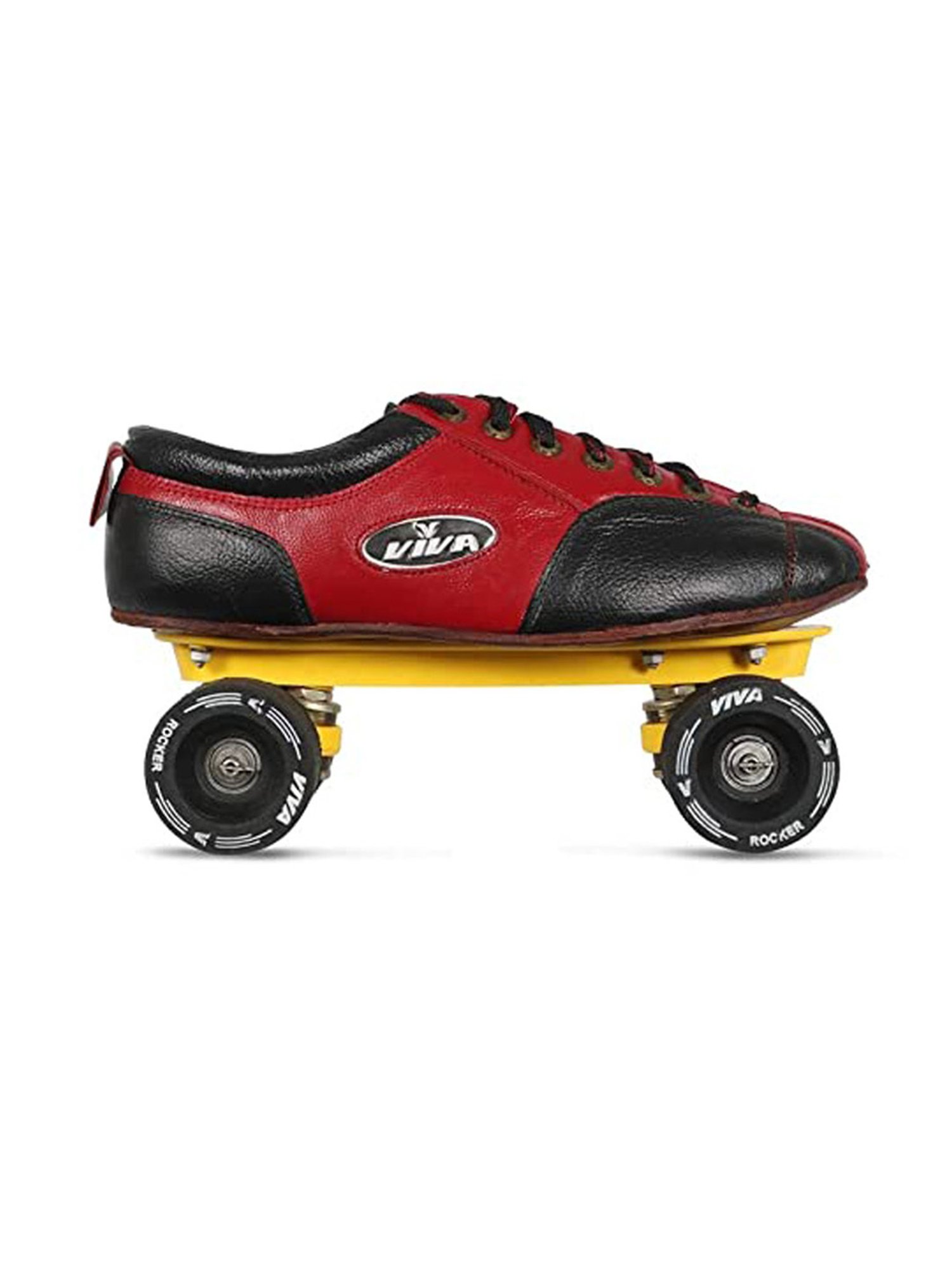 Viva Red & Black Roller Skates for Seniors