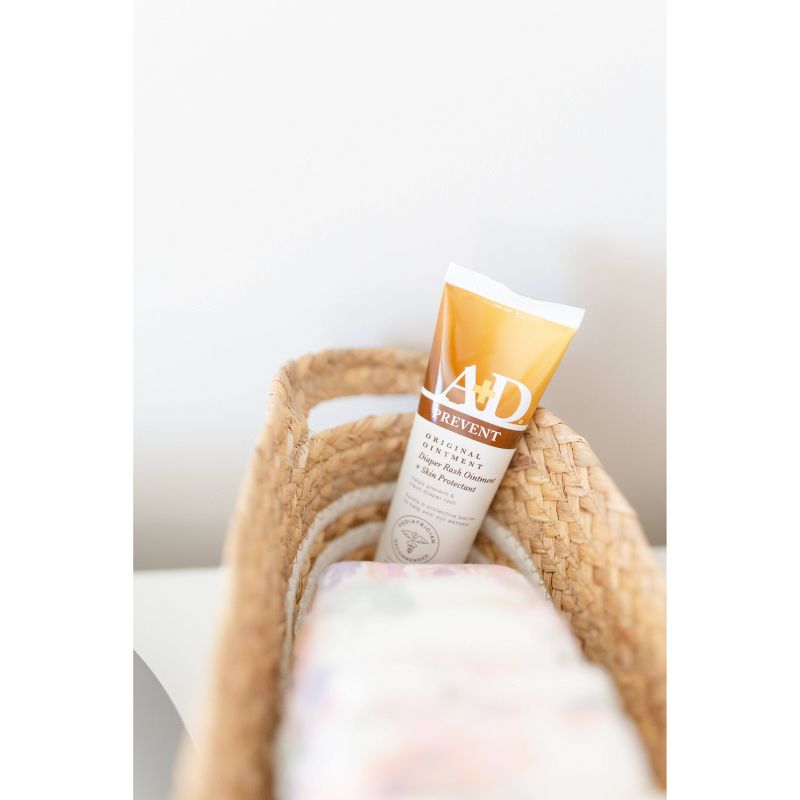 A+D Original Diaper Rash Ointment, Baby Skin Moisturizer and Protectant with Vitamins A and D - 16oz