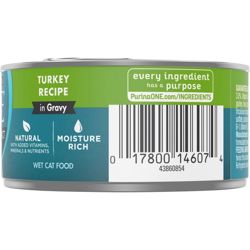Purina ONE Turkey Wet Cat Food - 3oz