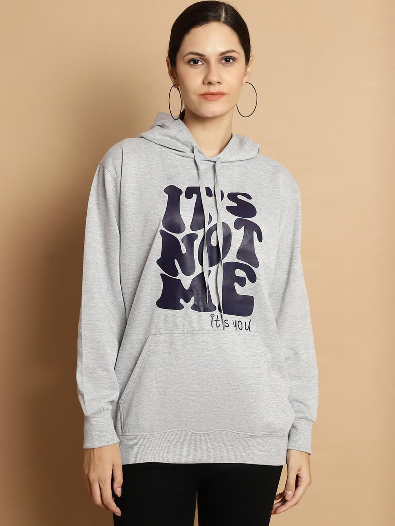 Vimal Jonney Navy & Grey Printed Sweatshirt - Pack Of 2