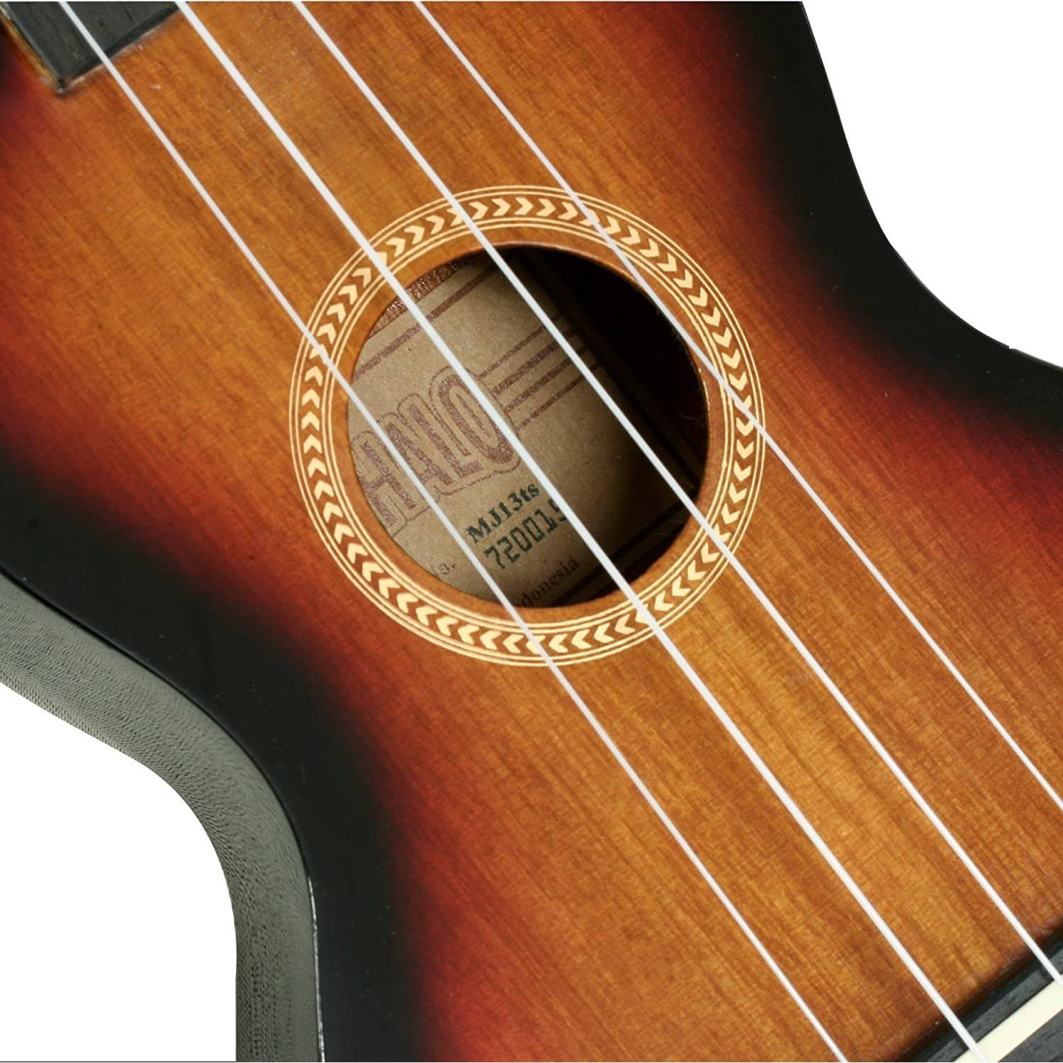 Mahalo Java Series MJ1TBK-U Soprano Ukulele 3-Tone Sunburst