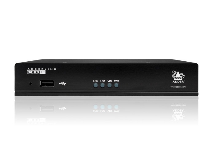 Single Link Non-POE HDMI/USB/KVM Extender over IP with US power Lead