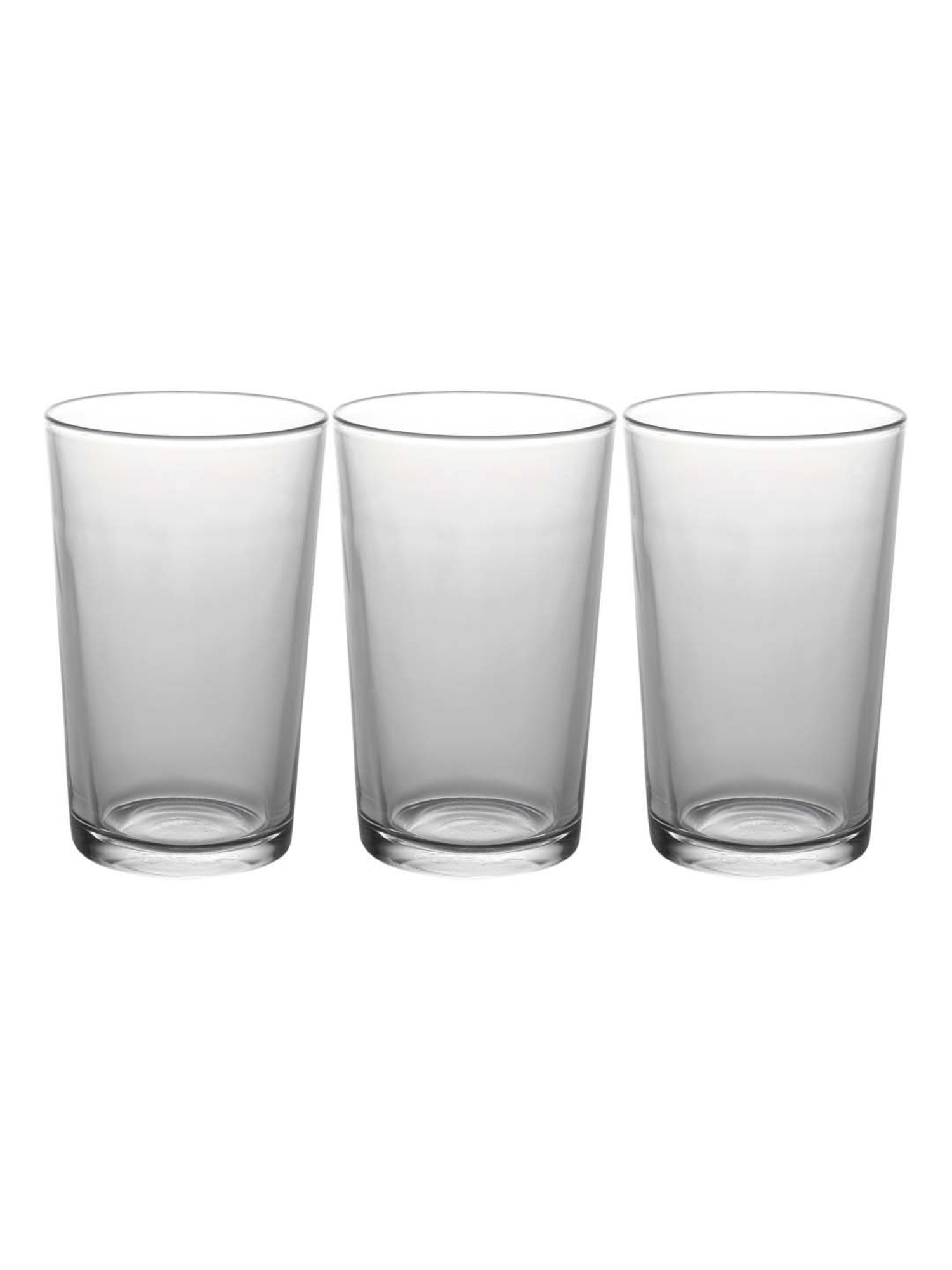 Duralex 'Unie' Transparent Glass 26.5 cm Tumbler (0.56 L) - Set of 3