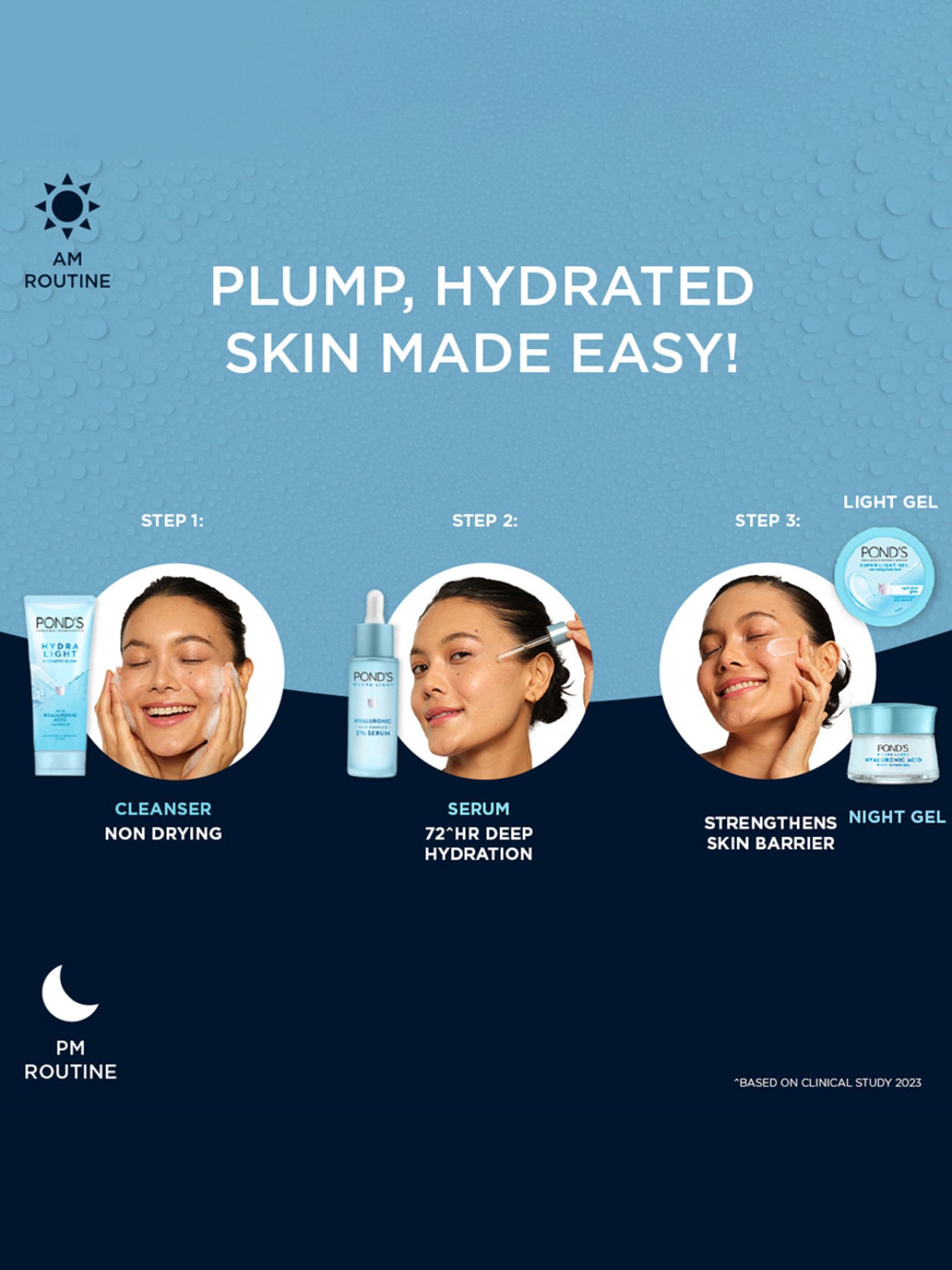 Pond's Hydra Light Hyaluronic Acid Complex 2% Serum - 28 ml