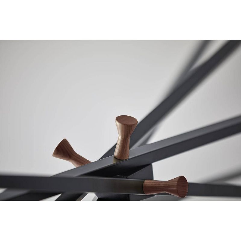 Andrew Coat Rack Walnut - Adesso