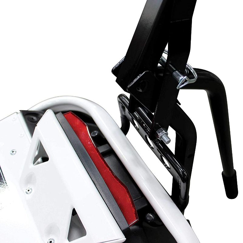 Extreme Max 5001.5037 PRO Series Steel Frame Lever Lift Snowmobile Maintenance Jack Stand for Maintenance and Storage, Black