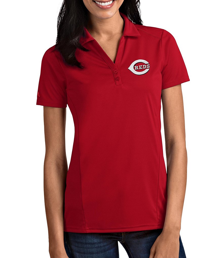Antigua Women's MLB Tribute Short-Sleeve Polo Shirt