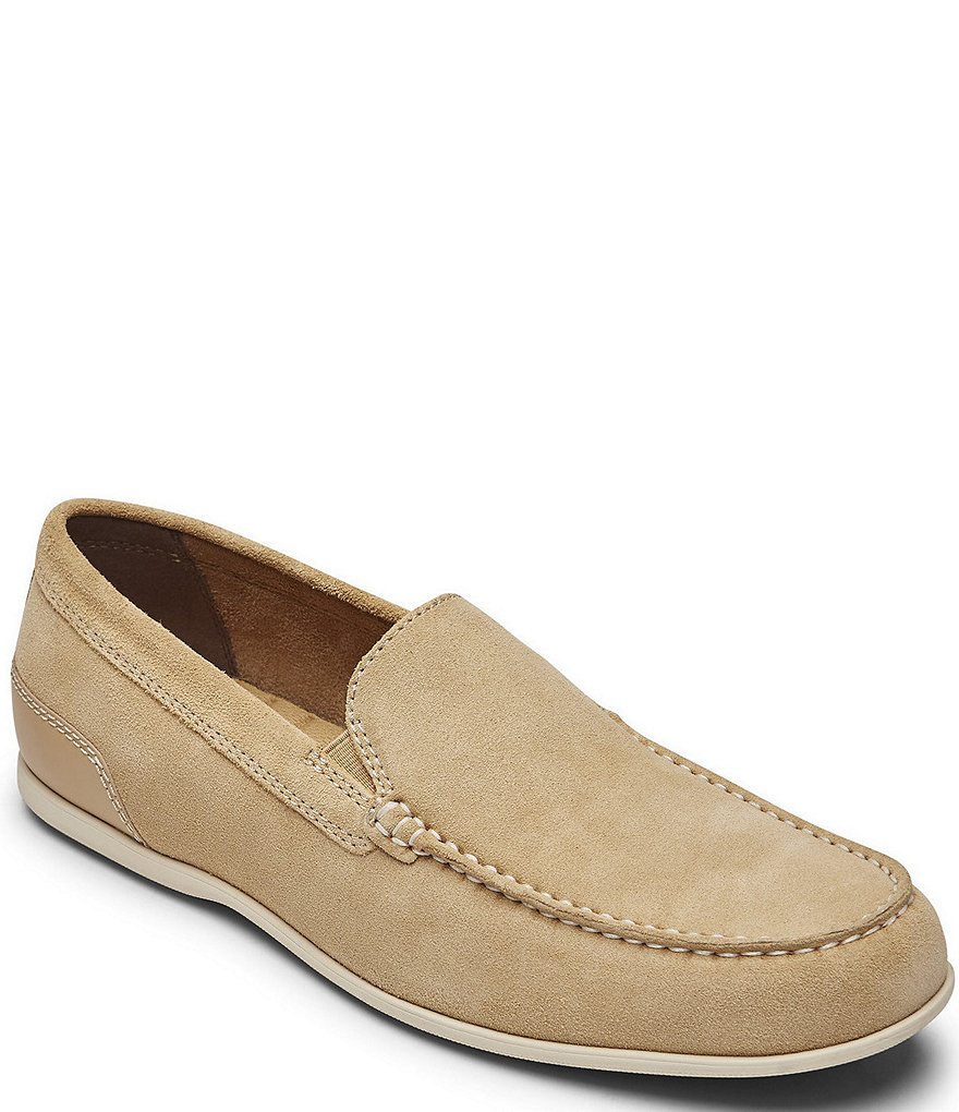Rockport Men's Malcom Suede Venetian Loafers