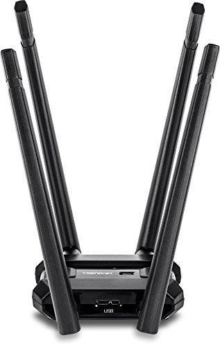 TRENDnet AC1900 High Power Dual Band Wireless USB Adapter, TEW-809UB