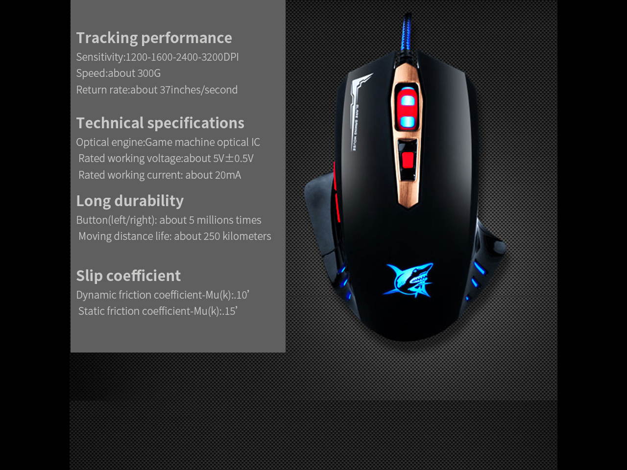 Gaming Mouse Wired Breathing Light Ergonomic Game USB Computer Mice Multicolor Gamer Desktop Laptop PC Gaming Mouse, 6 Buttons for Windows 7/8/10/XP Vista Linux, Black