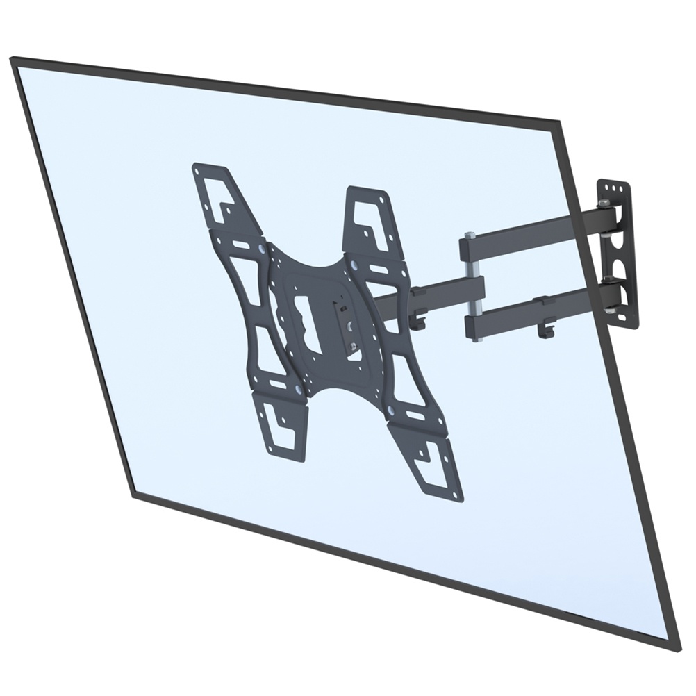 Adjustable Wall Mount Bracket Rotatable TV Stand Practical TV Rack Convenient TV Shelf for Home Living Room