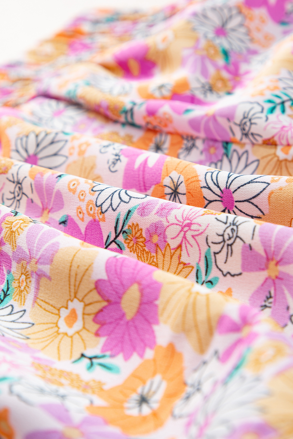 KENDALL + KYLIE Pink Floral Print Shorts