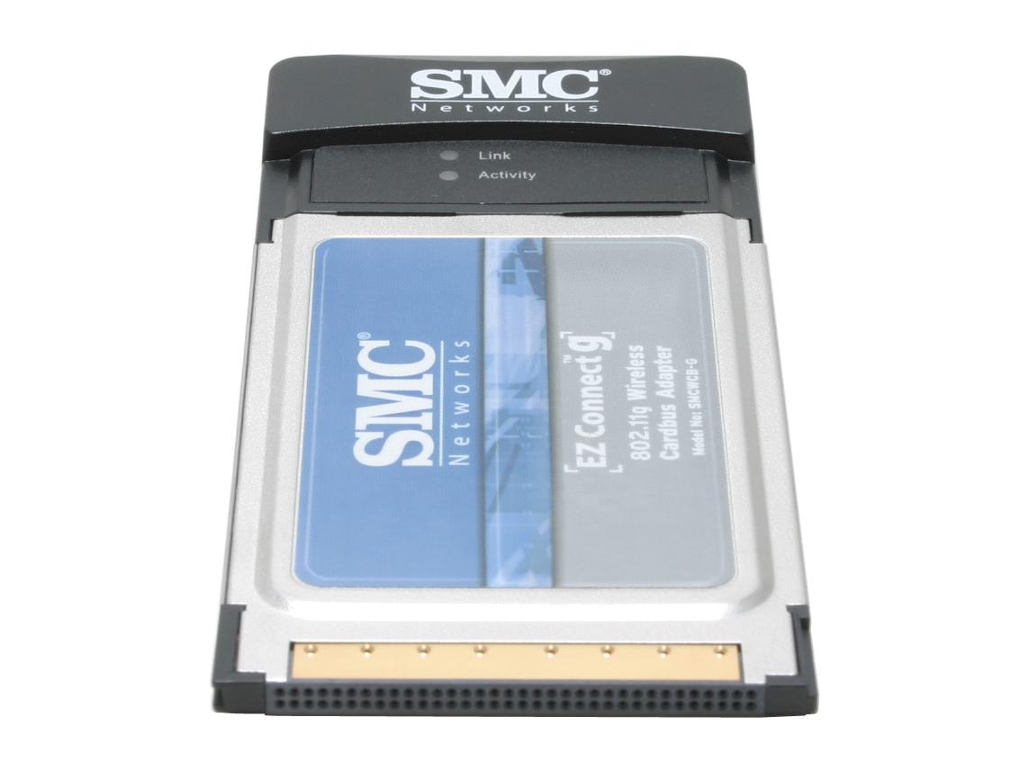 SMC LG-ERICSSON SMCWCB-G Wireless Cardbus Adapter