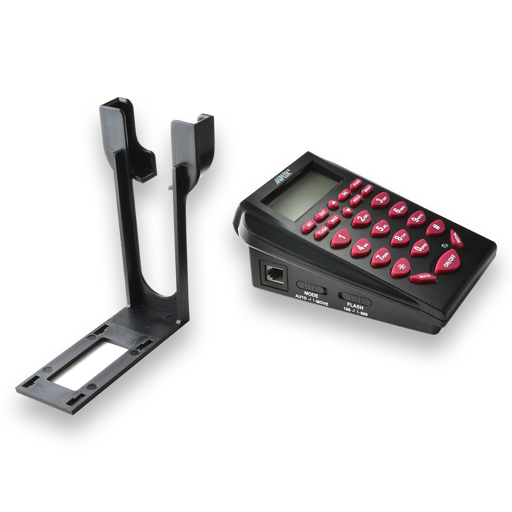 AGPtek Hands-free Call Center Noise Cancellation Corded Monaural Headset Telephone with Backlight Tone Dial Key Pad & REDIAL + Desk Phone Headphones PC Recording Function ,for Telephone Counseling Ser