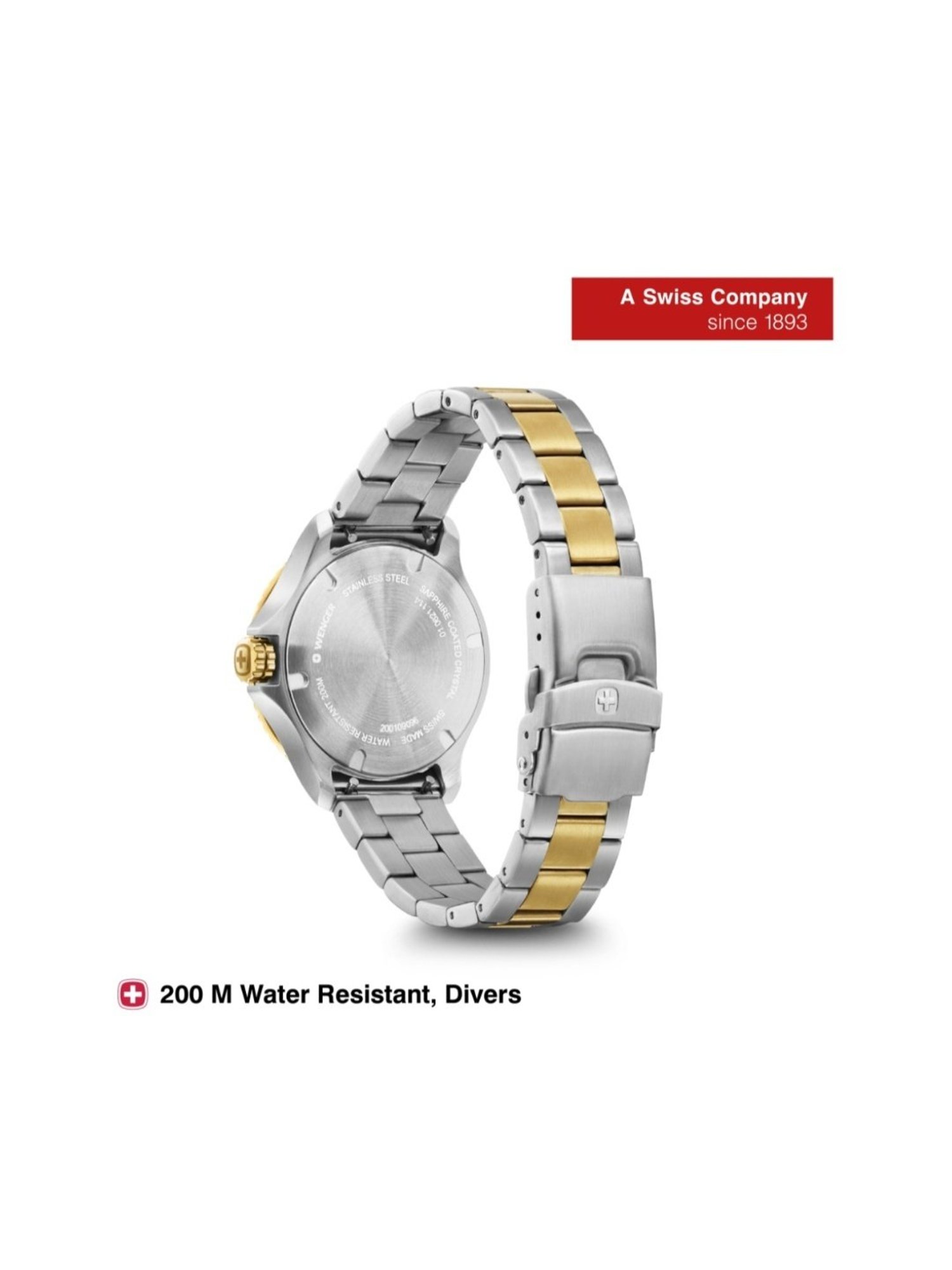 Wenger Swiss Made 01.0621.114 Seaforce Small Analog Watch for Women