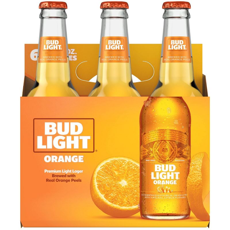 Bud Light Orange Beer - 6pk/12 fl oz Bottles