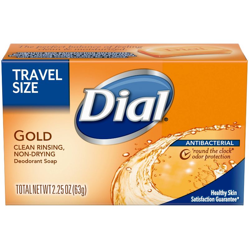 Dial Antibacterial Gold Bar Soap - Trial Size - 2.25oz