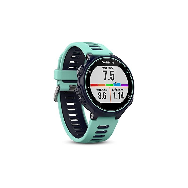 Forerunner 735XT, Multisport GPS Running Watch With Heart Rate, Midnight/Frost Blue