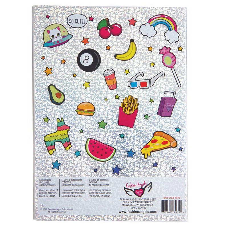 40pg Ridiculously Cute 1000+ Sticker Book - Fashion Angels