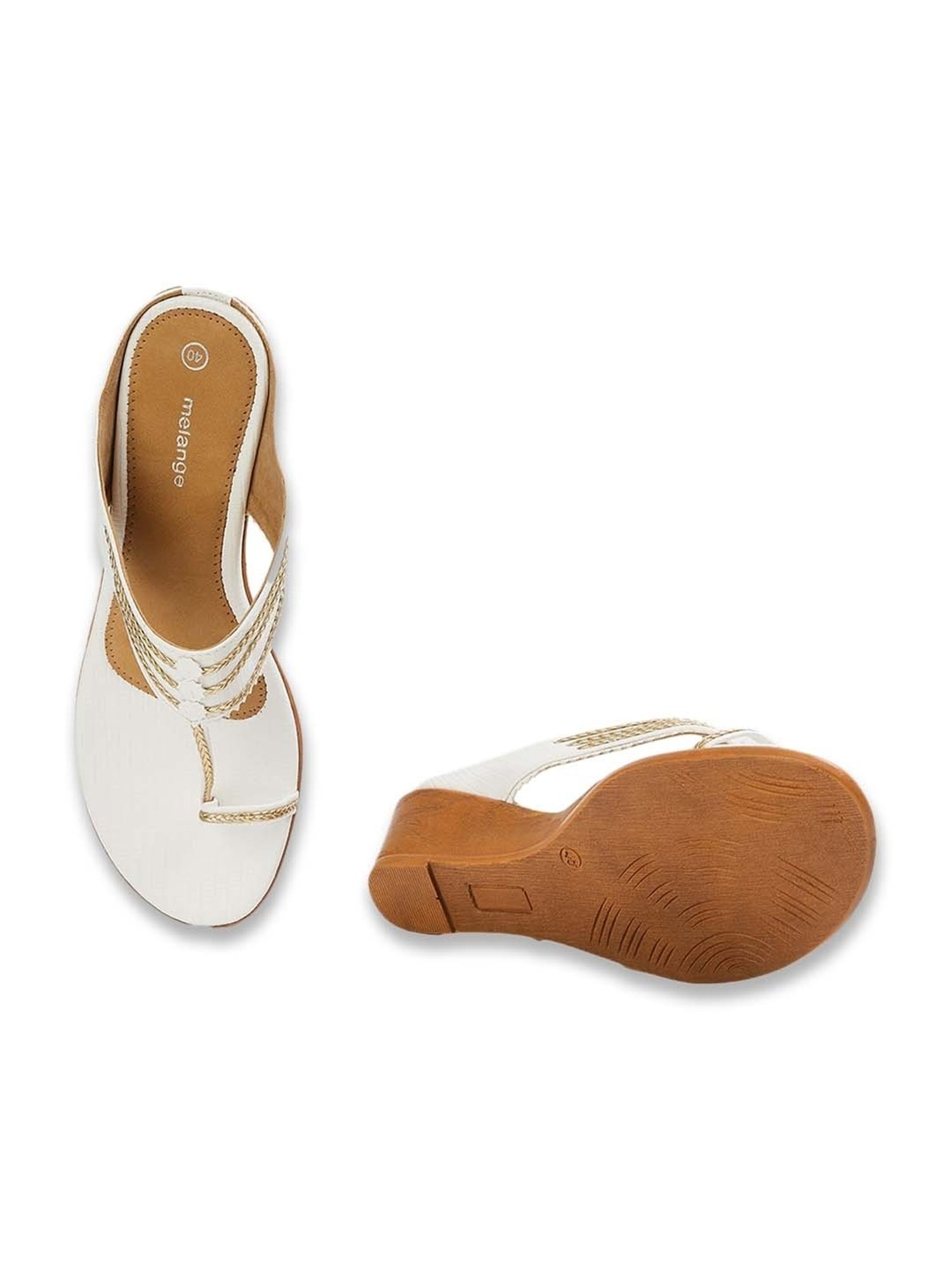 Truffle Collection Women's Golden Flat Ballets