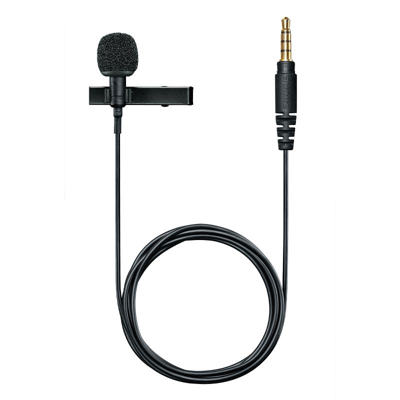 Shure MVL Lavalier Microphone (Black)