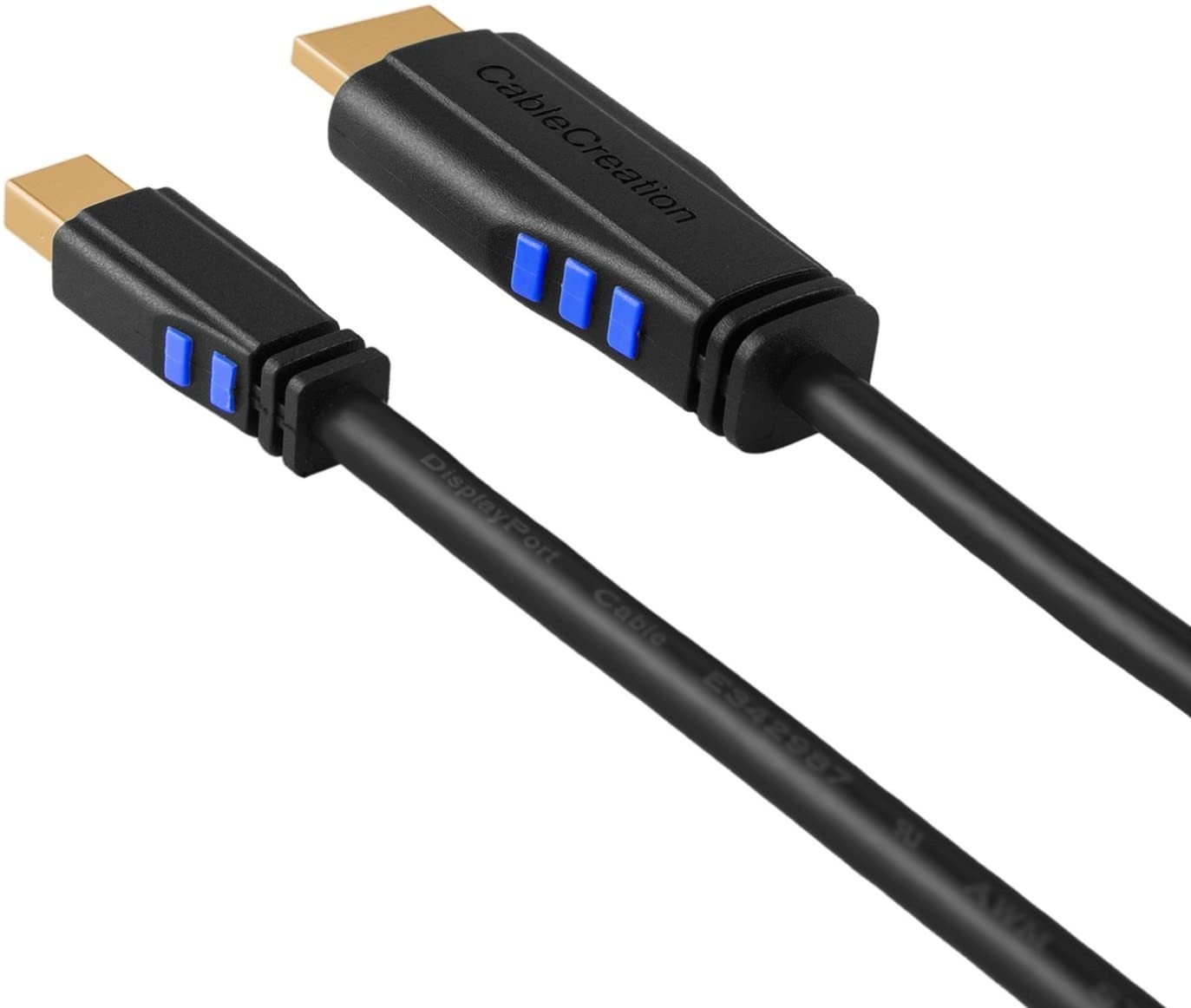 Mini DP to HDMI Cable 6FT CableCreation 4K Mini DisplayPort (Thunderbolt 2) to HDMI AV HDTV Adapter Compatible with MacBook iMac Surface Pro 6 Black1.8M