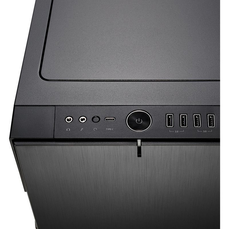 Fractal Design Focus G Computer Case with Side Window - Mid-tower - Black - 5 x Bay - 2 x 4.72" x Fan(s) Installed