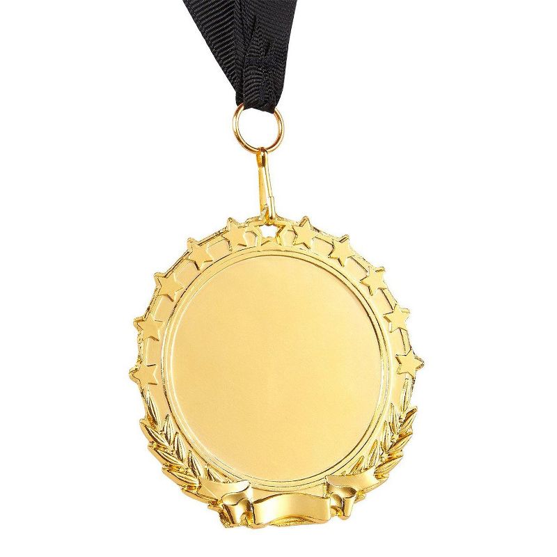 Juvale Gold Medal for Boss - World'S Best Boss with Ribbon - Company Event and Boss' Birthday Novelty Gift