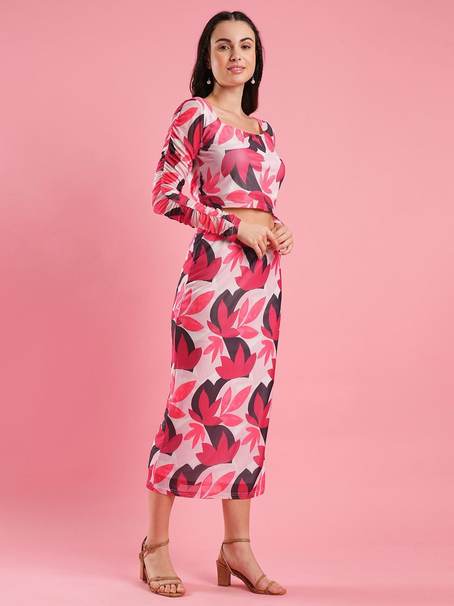 Globus Multicolor Printed Co-Ord Set