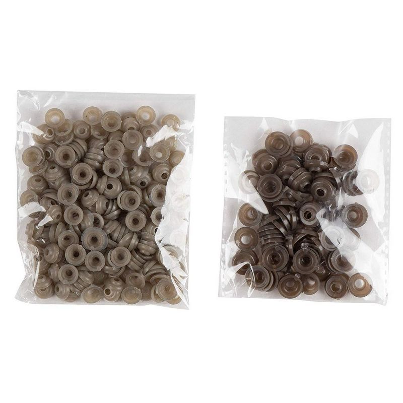 Genie Crafts 304-Pack Doll Safety Eyes with Storage Box and Washers for Craft, 6 Designs, 5 Sizes