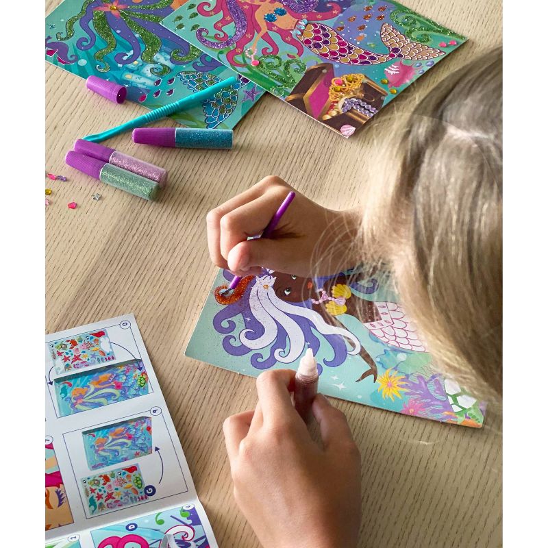 Totally Mermaids Glitter & Foil Art Set - Handstand Kitchen