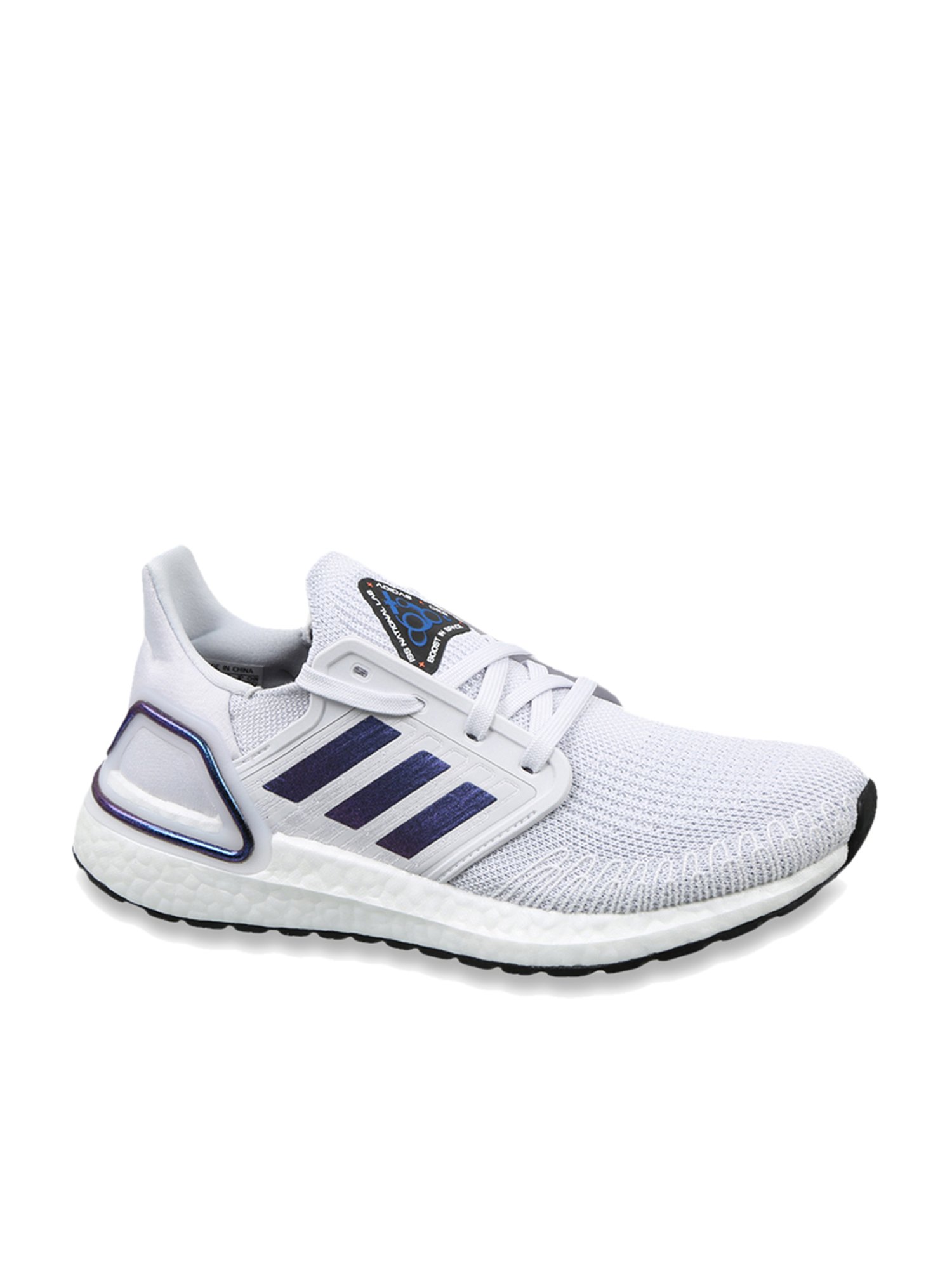 Adidas Women's Ultraboost 20 White Running Shoes