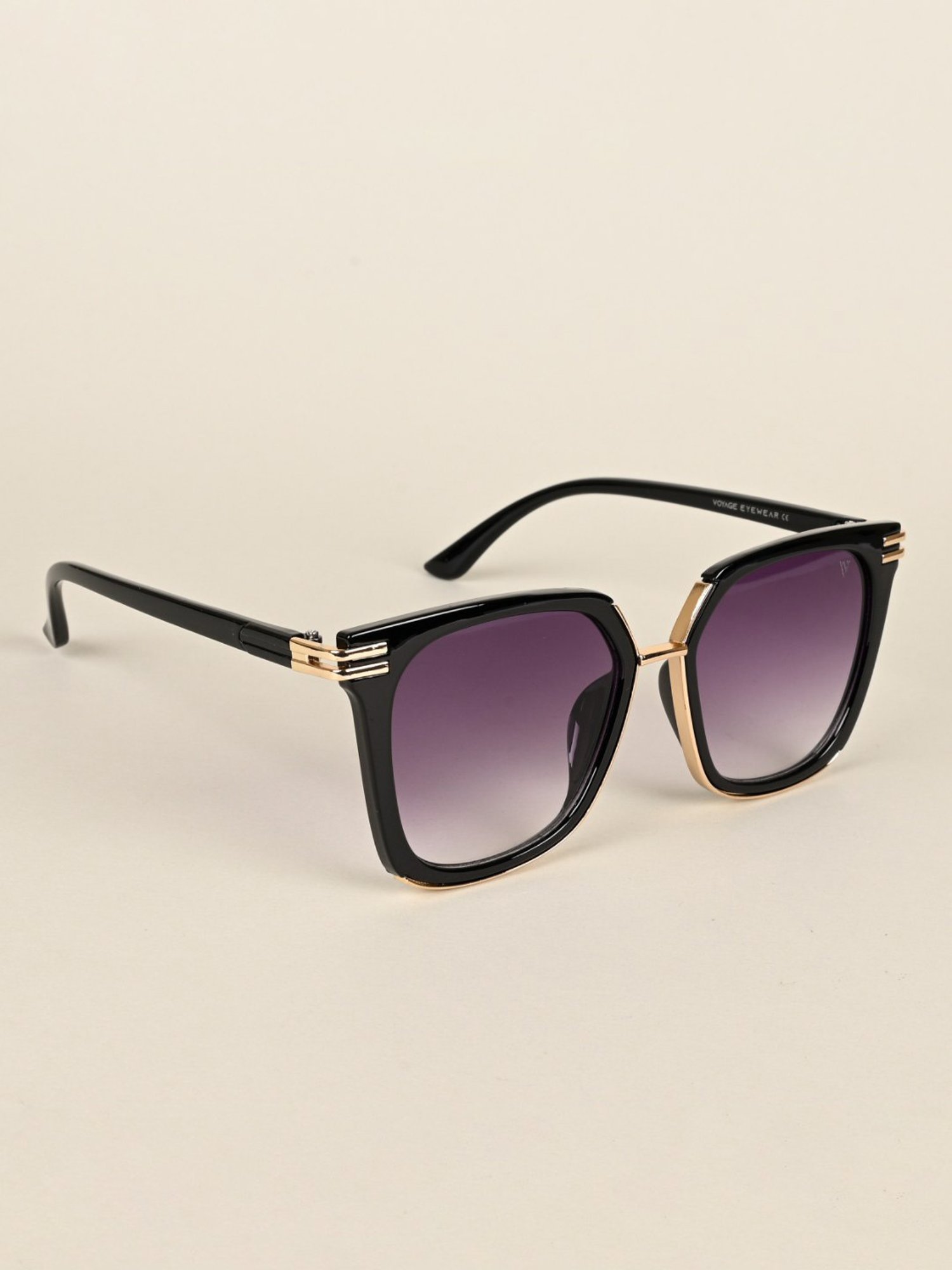 Voyage Purple Square UV Protection Sunglasses for Women
