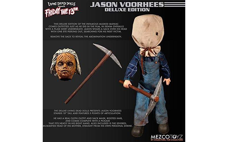 Mezco Toyz Friday the 13th Living Dead Doll - Part II Jason Voorhees