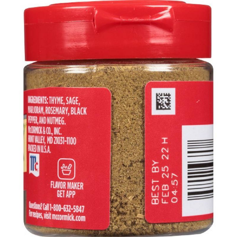 McCormick Seasoning Specialty Herbs & Spices Poultry - 0.65oz