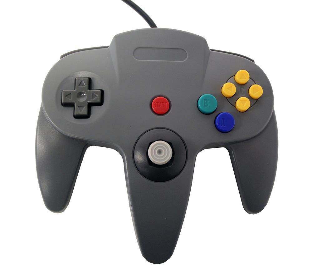 Grey Replacement Controller for Nintendo N64 by Mars Devices