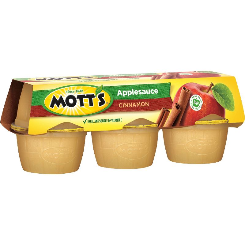 Mott's Cinnamon Applesauce - 6ct/4oz Cups