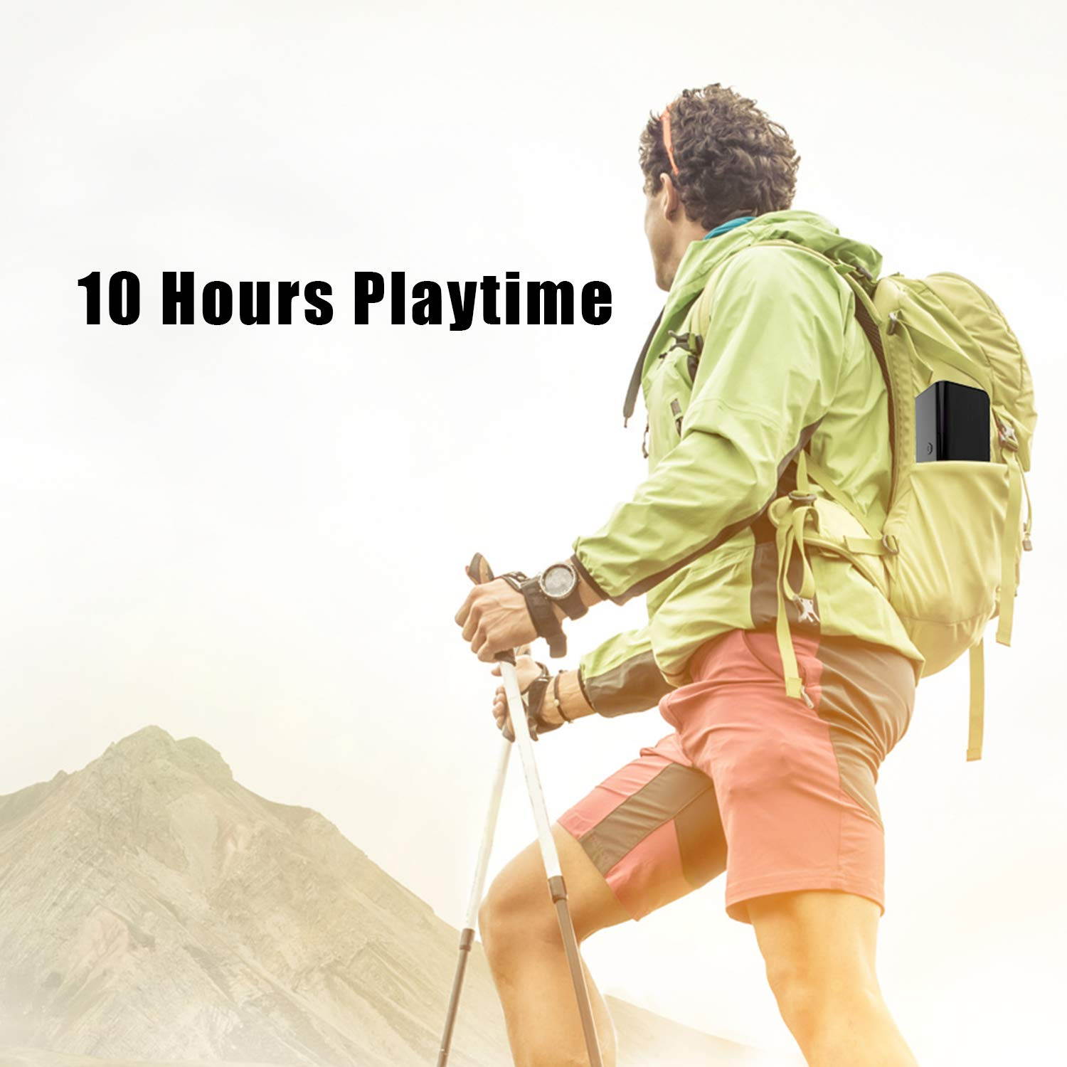 ZEALOT S31 Portable Bluetooth Speakers, Wireless Bluetooth Speaker with Loud Stereo Sound,Exceptional Bass Indoor/Outdoor 33 ft Bluetooth Range Built-in Mic,Perfect for Home, iPhone,Samsung(Red)