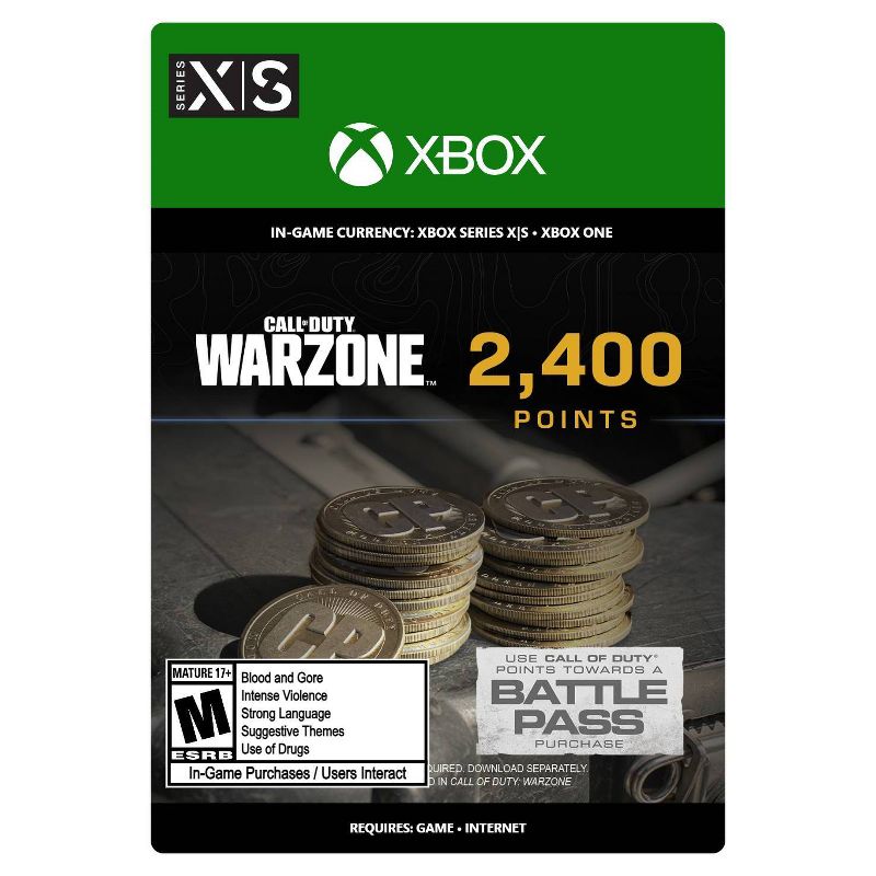 Call of Duty: Warzone 2,400 Points - Xbox Series X|S/Xbox One (Digital)